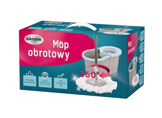 Mop obrotowy 360° Grosik