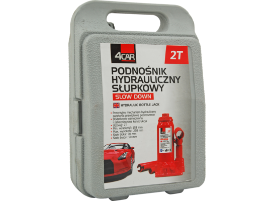 Podnośnik hydrauliczny słupkowy 2T Slow Down 4CAR