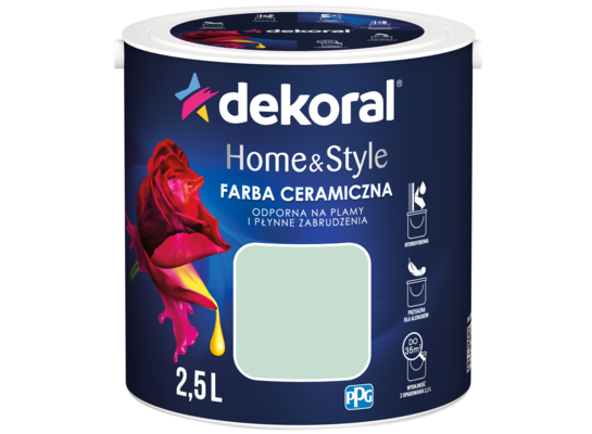 Farba ceramiczna Home&Style Aloe 2,5 l Dekoral