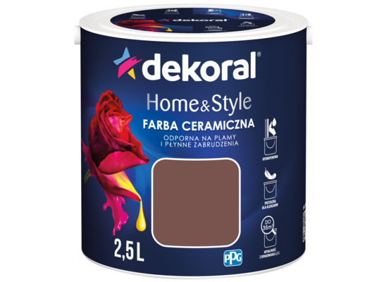 Farba ceramiczna Home&Style Cocoa 2,5 l Dekoral