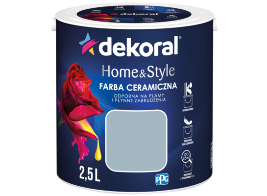 Farba ceramiczna Home&Style Flax Flower 2,5 l Dekoral
