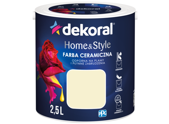 Farba ceramiczna Home&Style Pudding 2,5 l Dekoral
