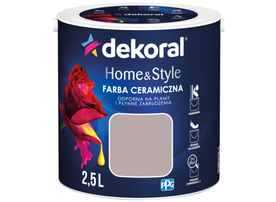 Farba ceramiczna Home&Style Wisteria Violet 2,5 l Dekoral