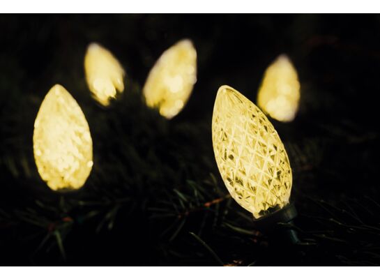 Lampki choinkowe szyszki LED 20 biały ciepły BULINEX