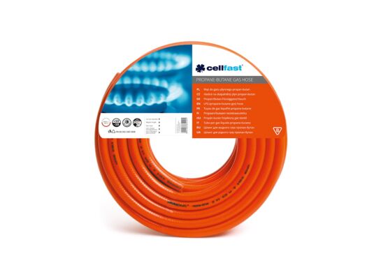 Wąż do gazu propan-butan 9 x 2,5 mm 50 m Cellfast