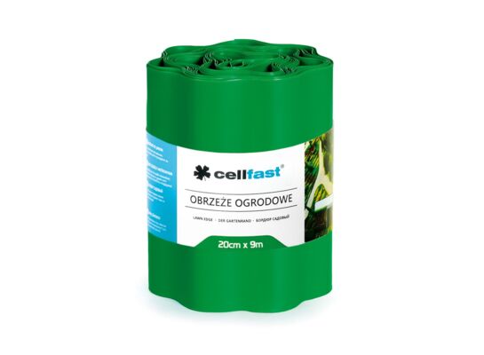Obrzeże ogrodowe 20 cm x 9 m zielone Cellfast