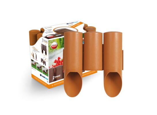 Palisada ogrodowa MAXI 2,1 m ceglasta Cellfast