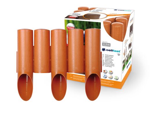 Palisada ogrodowa STANDARD 14,5 cm x 2,3 m ceglasta Cellfast