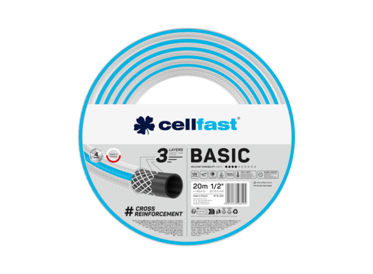 Wąż ogrodowy BASIC 1/2" 20 m Cellfast
