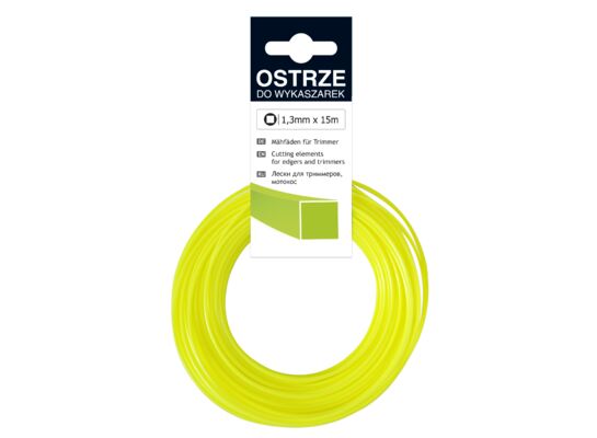 Żyłka tnąca do wykaszarek ręcznych ECO 1,3 mm x 15 m kwadrat Cellfast