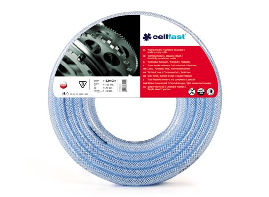 Wąż techniczny 10 x 2,5 mm 50 m Cellfast