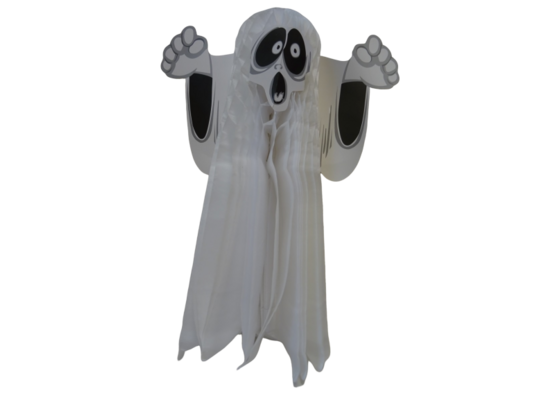 Dekoracja papierowa duch