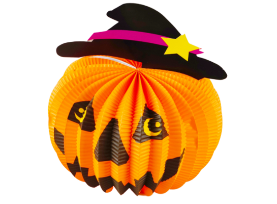 Dekoracja papierowa dynia zawieszka