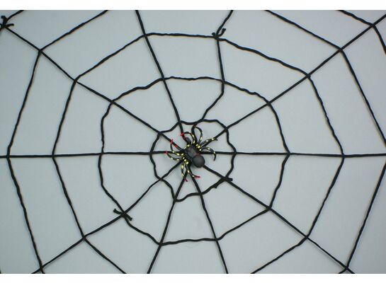 Dekoracja Halloween pajęczyna 150 cm