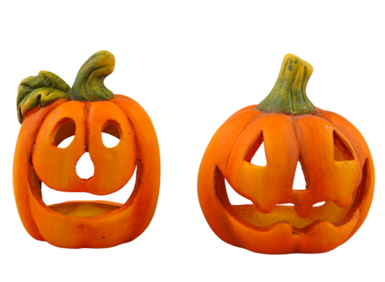 Figurka ceramiczna dynia na T-Light 10,5 cm