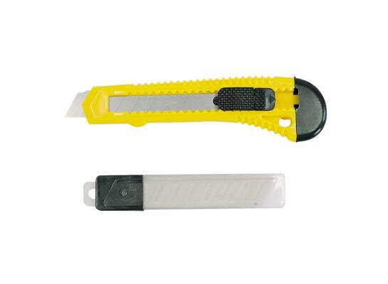 Nożyk ostrze łamane 18 mm MEGA + 10 sztuk ostrzy