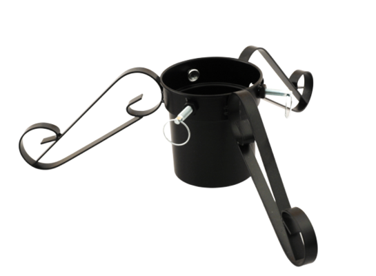 Stojak na choinkę czarny 46 x 46 x 14 cm 