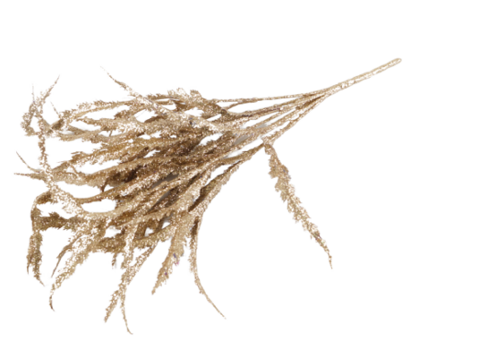 Bukiet liści brokat 40 cm mix