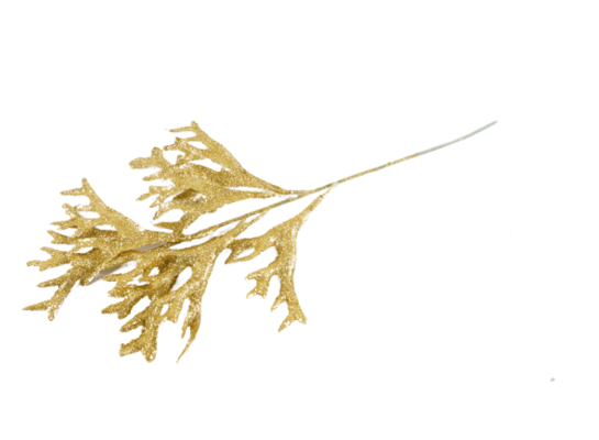 Gałązka brokat 48 cm mix