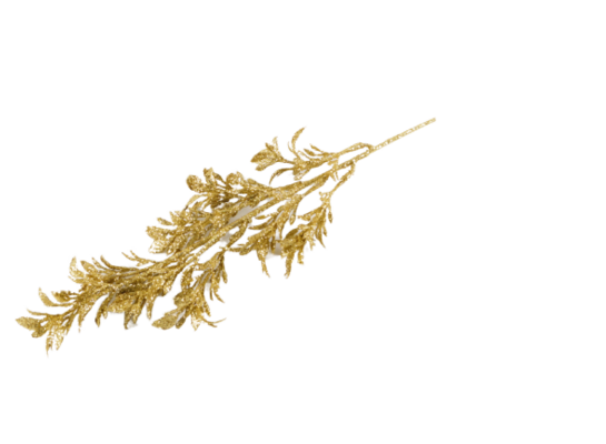 Gałązka brokat 40 cm mix