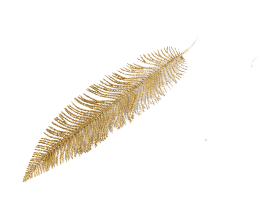 Gałązka brokat 38 cm mix