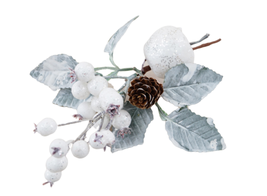 Gałązka ozdobna 22 cm mix