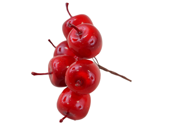 Jabłka na druciku 13 cm