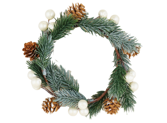 Wianek ozdobny 19 cm