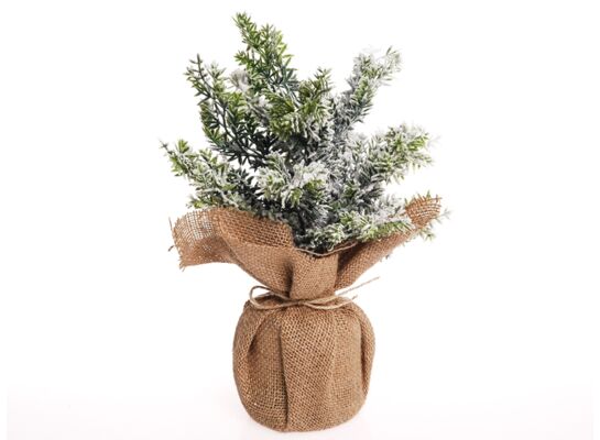Choinka sztuczna w worku 34 x 23 cm