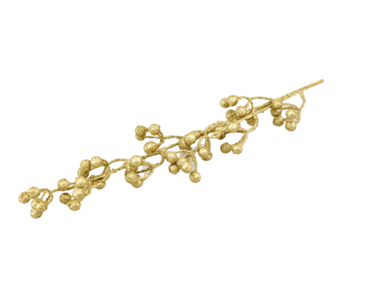 Gałązka brokat 70 cm mix