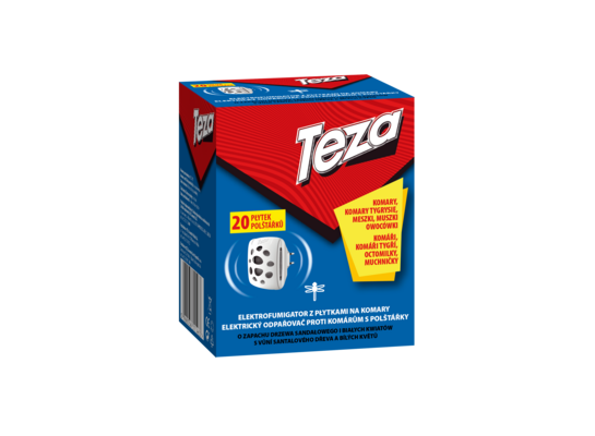 Elektrofumigator z 20 płytkami Teza