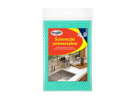 Ściereczki uniwersalne 10 sztuk Grosik