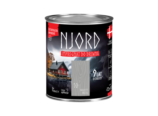 Impregnat do elewacji drewnianych Njord skalisty brzeg 0,75 l LuxDecor