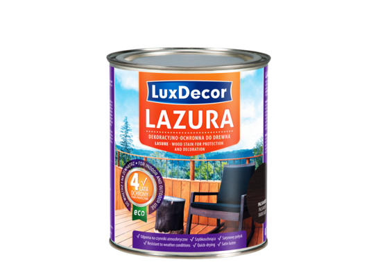 Lazura do drewna palisander 0,75 l LuxDecor