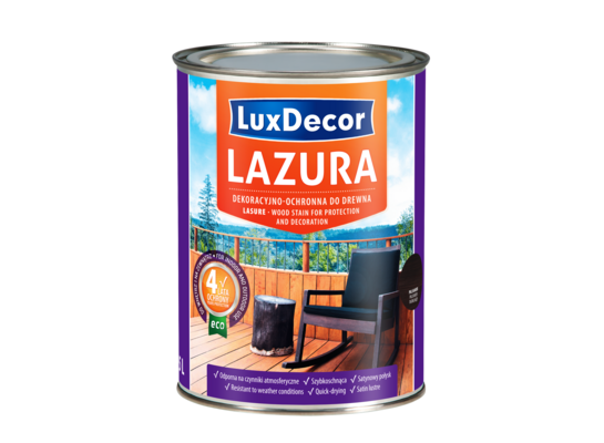 Lazura do drewna palisander 5 l LuxDecor