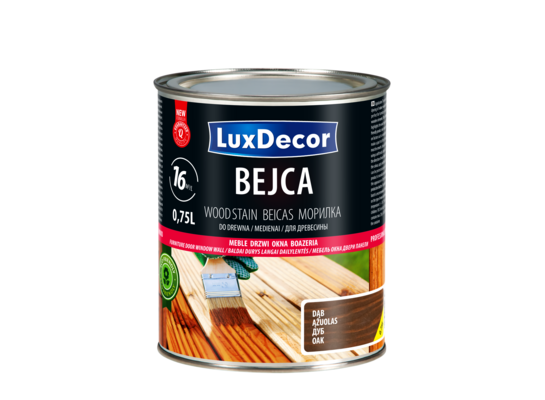 Bejca do drewna dąb 0,75 l LuxDecor