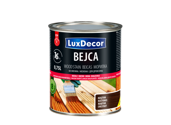 Bejca do drewna kasztan 0,75 l LuxDecor
