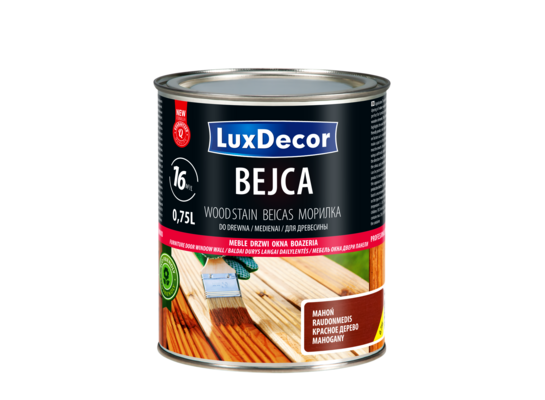 Bejca do drewna mahoń 0,75 l LuxDecor