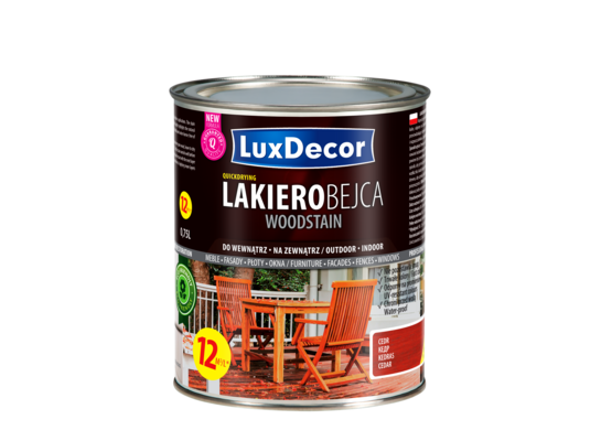 Lakierobejca do drewna cedr 0,75 l LuxDecor