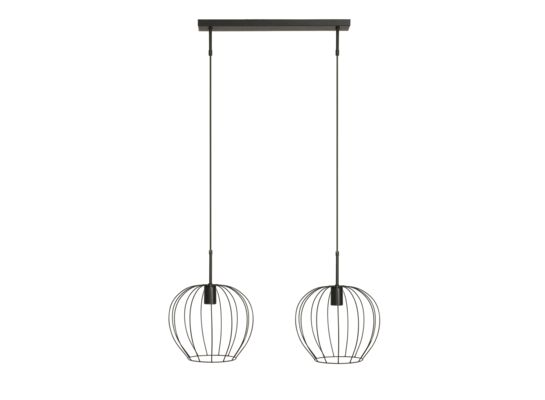 Oprawa oświetleniowa 2-AKRON czarny 1,38 kg 58 x 114 cm PROGRESS