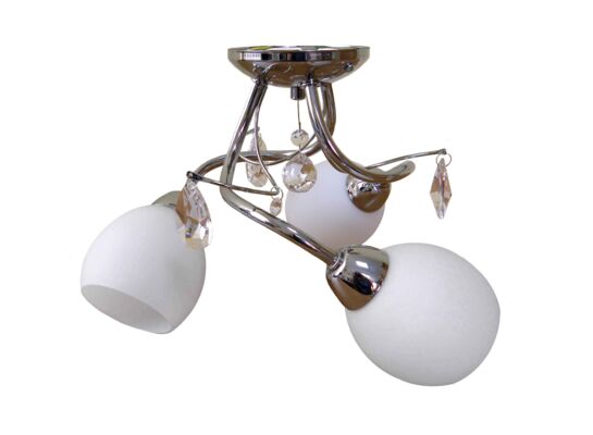 Oprawa oświetleniowa 3-KSENIA chrom 1,07 kg 32 x 23 cm PROGRESS