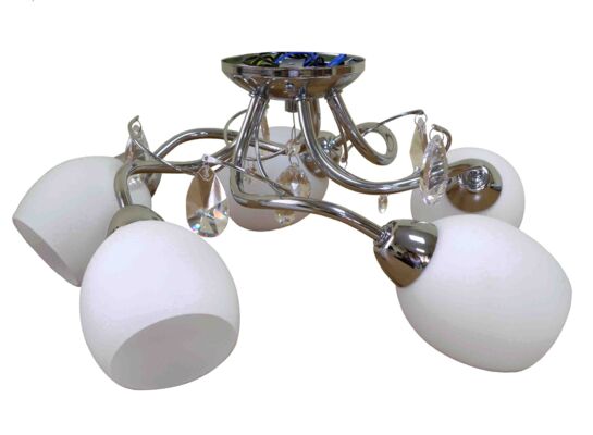 Oprawa oświetleniowa 5-KSENIA chrom 1,55 kg 45 x 20 cm PROGRESS