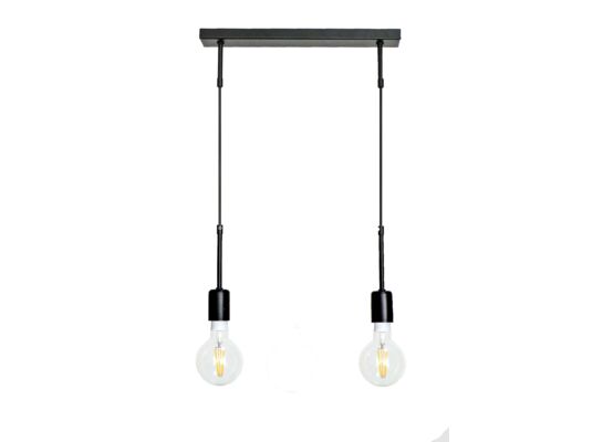 Oprawa oświetleniowa 2-MEGAN czarny 0,73 kg 40 x 55 cm PROGRESS