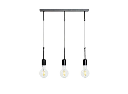 Oprawa oświetleniowa 3-MEGAN czarny 0,98 kg 50 x 55 cm PROGRESS