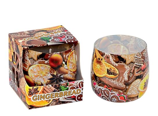 Świeca zapachowa w szkle Gingerbread cynamon