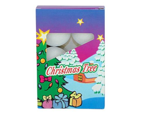 Podgrzewacze Christmas Tree świąteczne ciastko 12 g 6 sztuk