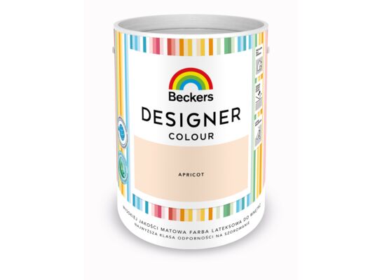 Farba lateksowa Beckers Designer Colour Apricot 5 l