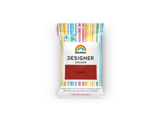 Farba lateksowa Beckers Designer Colour TESTER Cherry 0,05 l