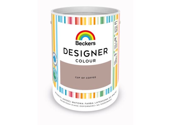 Farba lateksowa Beckers Designer Colour Cup Of Coffee 5 l