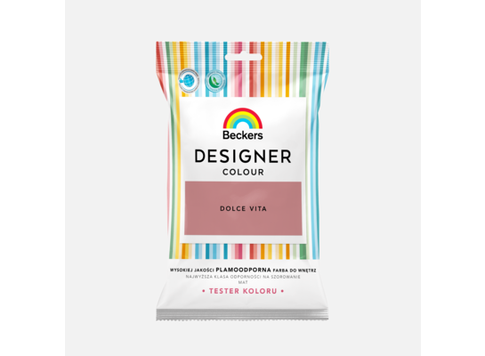Farba lateksowa Beckers Designer Colour TESTER Dolce Vita 0,05 l